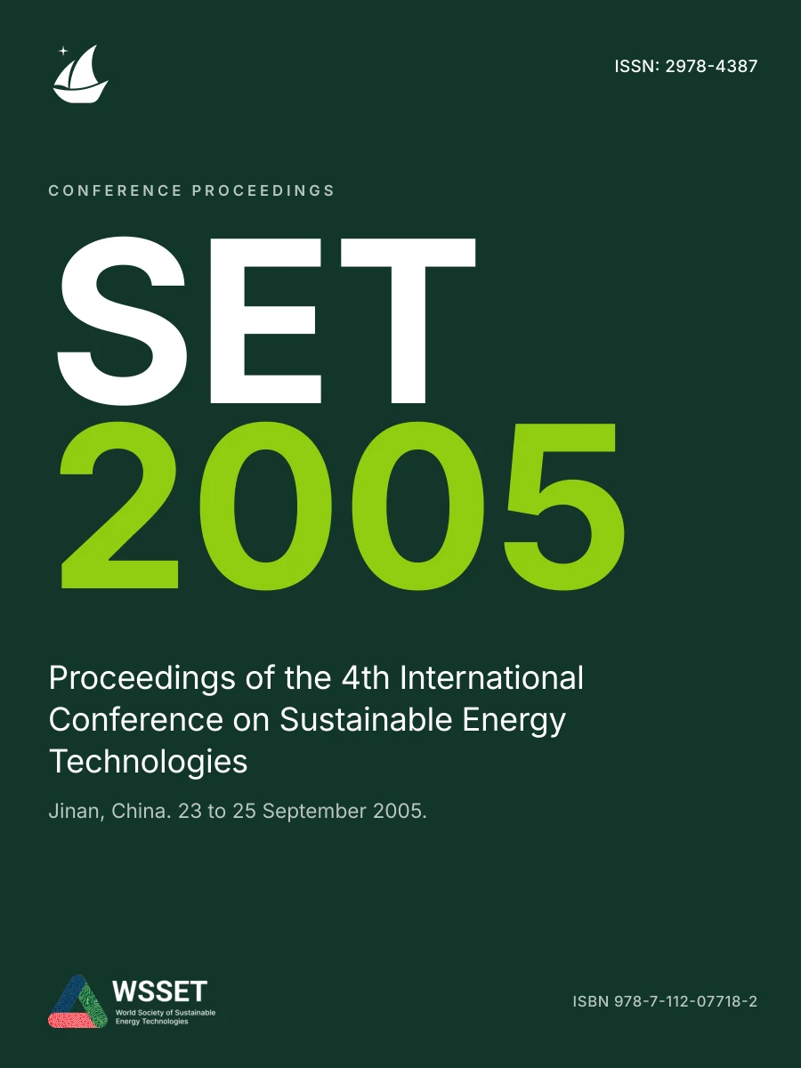 Proceedings of the 4th International Conference on Sustainable Energy Technologies cover
