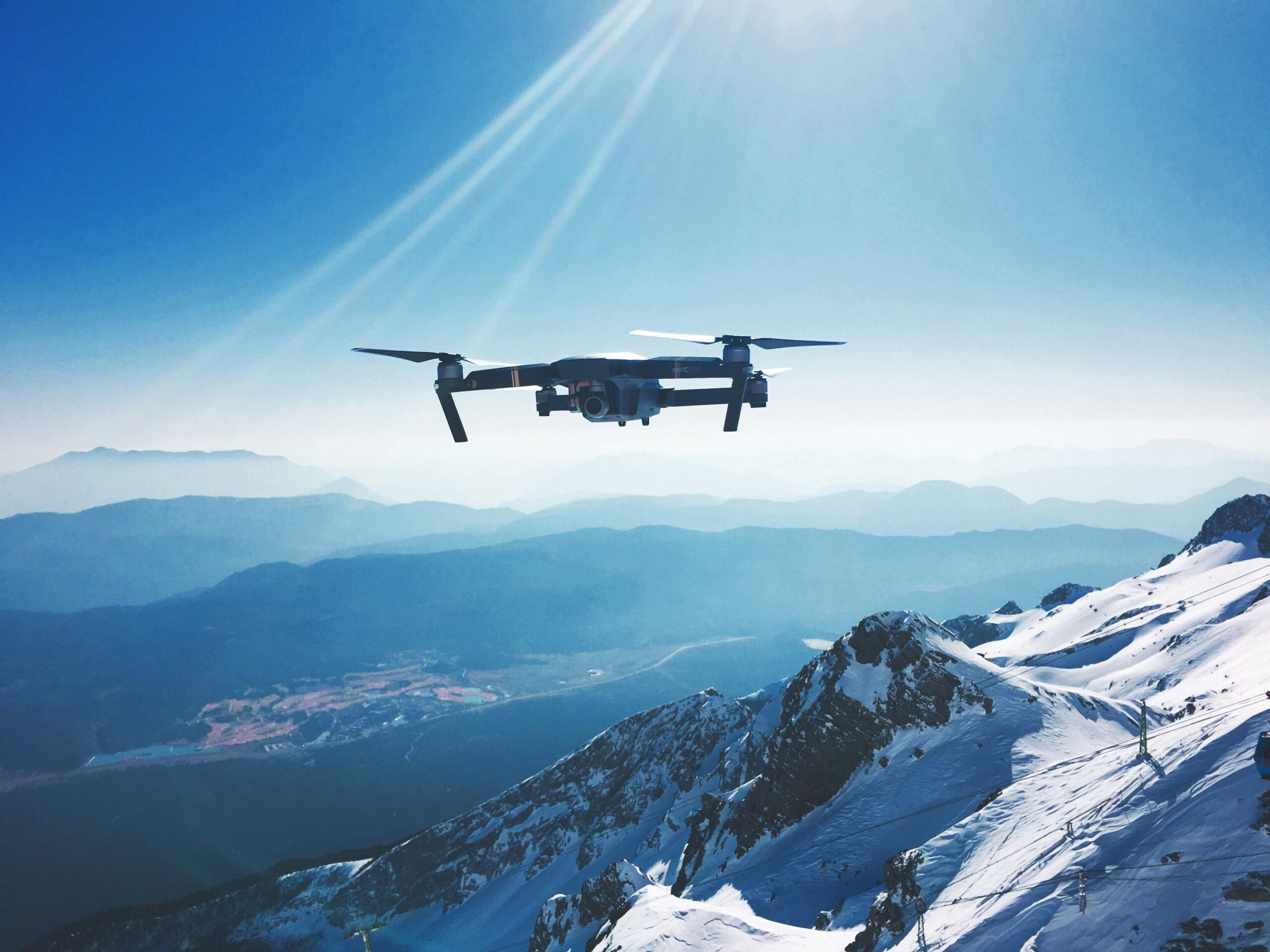 Drones cleaning coastlines